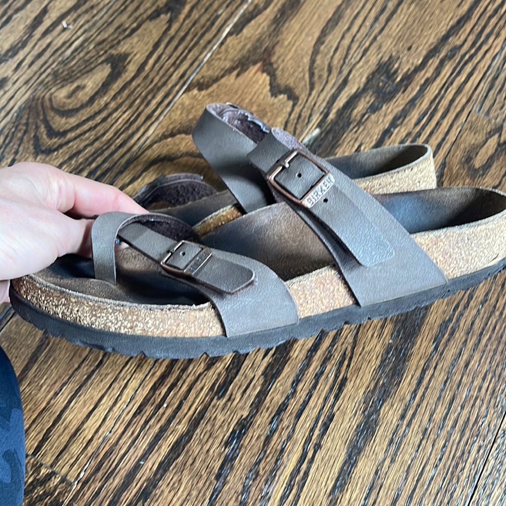 Birkenstock Mayari Brown Sandals 38 - Picture 3 of 10